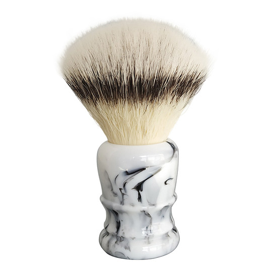 帝诗男士水墨山水扇形CN6人造丝剃须刷胡刷剃须皂泡沫刷胡刷