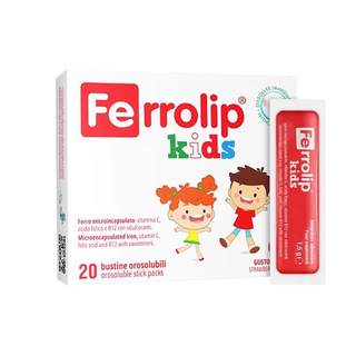 意之宝红精灵少儿铁儿童专用补铁剂粉维生素补血改善旗贫血舰