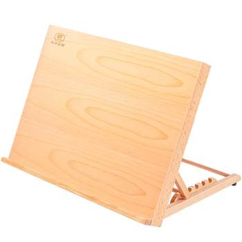 Desktop easel, desktop art student special watercolor drawing board, gouache sketch drawing bracket tool, children's home drawing board, solid wood drawing board, integrated foldable tilting shelf