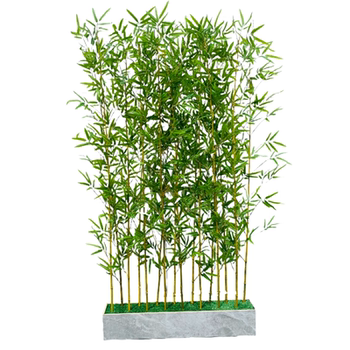 New chinese style bionic green plants simulated bamboo landscaping decoration