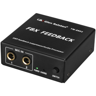 格伦士顿小型麦克风反馈抑制器户外家用直播会议话筒防啸叫移频器