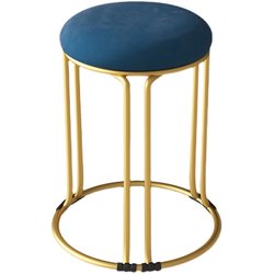 Light luxury stool Household net red round stool Simple modern living room Dwarf stool Nordic table stool lazy storage small bench