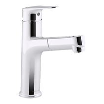 Colecoring single to wash the washbasin faucet Terra basin with cold and hot water pull tap 33069T