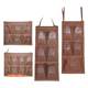 Hotel guest room five-color hook double-sided rag bag