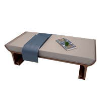 New Chinese style solid wood imperial concubine stool Zen bedside stool solid wood footstool model room bench sofa stool shoe bench for lazy people