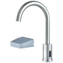 304 stainless steel foot pedal secondary induction faucet hospital foot pedal automatic switch non-contact hand washing machine