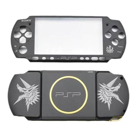 Caja de juego PSP, funda PSP3000 2000, juego completo de marco de botón, carcasa doméstica, carcasa de superficie de máquina de repuesto, carcasa inferior