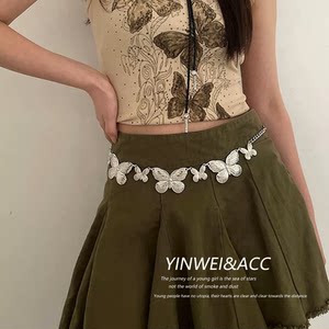 波西米亚金属腰链女裙子民族风腰带2026新款高级感中古牛仔裤配饰