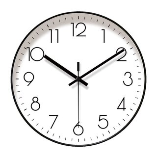 living room wall clock ipla silent sweep seconds