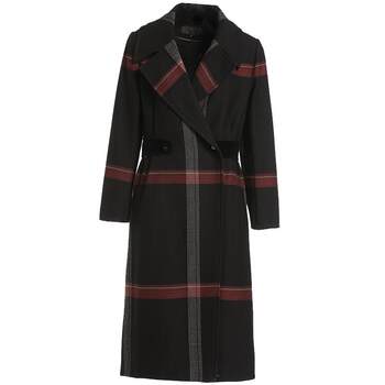 Giovanni wool mid-length retro coat