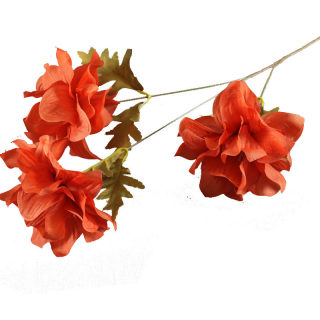 Simulated flower 3-headed flame wedding indoor home decoration