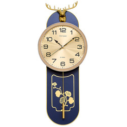 Kangbas Retro Wall Clock for Living Room, Home Use, Stylish and Simple Swing Clock, New Chinese Style Modern Creative Quartz Wall Clock