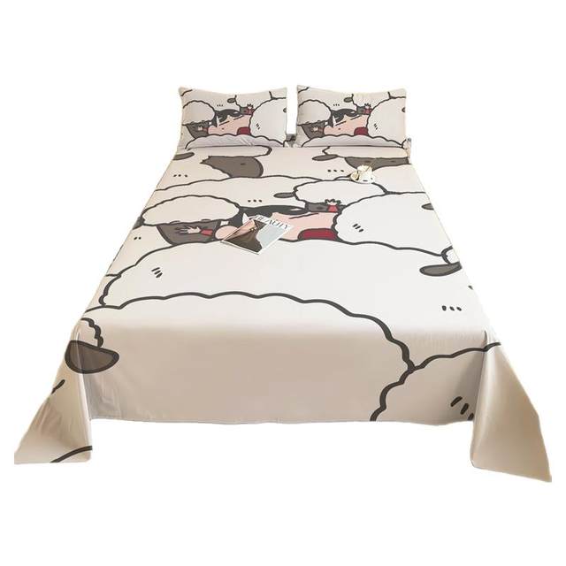 Crayon Shin-china print universal cute cartoon bed sheet