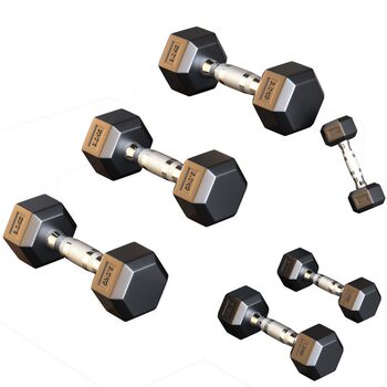 Qirui solid cast iron dumbbells for men