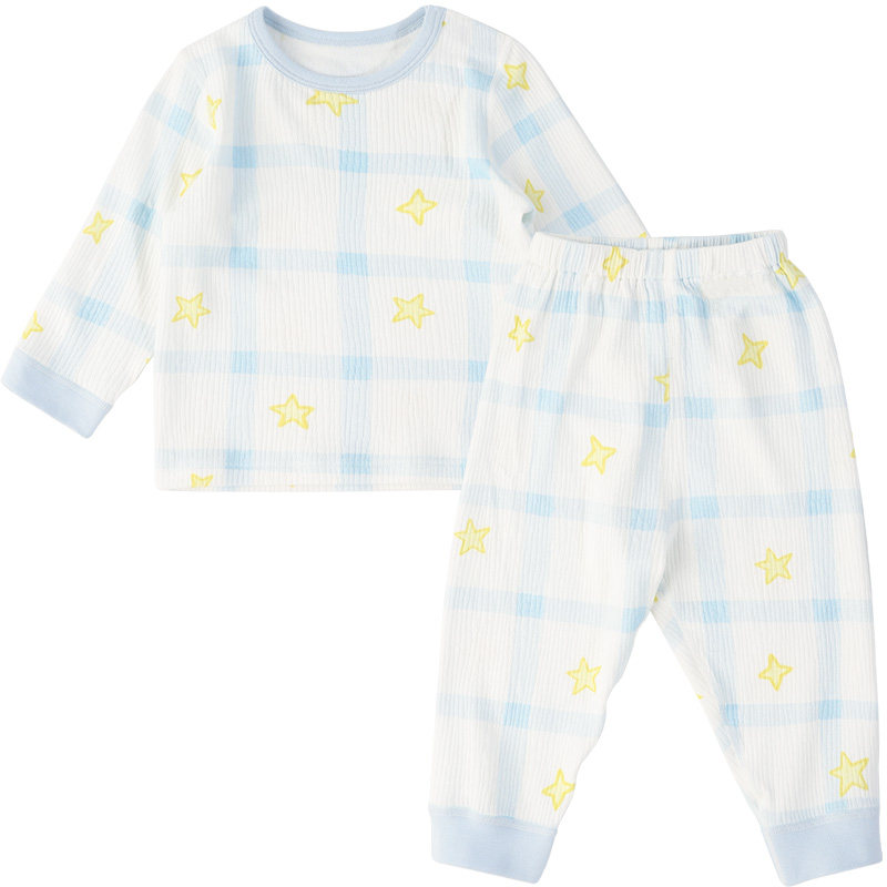 High elastic baby thermal underwear set home clothes
