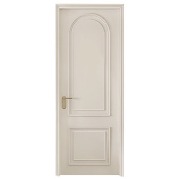 Indoor bedroom door multi-layer solid wood composite painted wooden door
