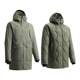 Jiaoxia Herren mittellange Air-Fleece-Jacke LS91624, warme, wasserdichte, warme Jacke, Bergsteiger-Wanderjacke