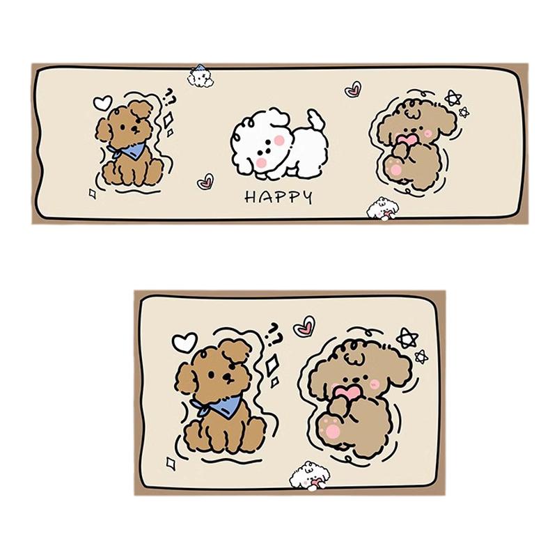 Diatom mud kitchen carpet cartoon cute wear-resistant and scratch-resistant