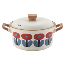Modern housewife Japanese-style casserole pot for household gas stoves special high-temperature clay pot ceramic casserole stew pot soup pot
