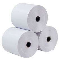 Metalogie BT58 large paper warehouse large roll of thermal paper 57*90 70 meters per roll no need to change the paper 7 rolls in the whole box black letter 1 roll top 5 rolls receipt paper small roll core