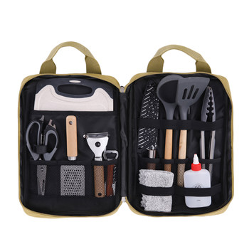 Outdoor tableware kitchenware storage bag hikeman