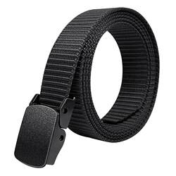 
Width 2.5cm men's belt trendy and versatile punch-free men's belt military training jeans braided pants