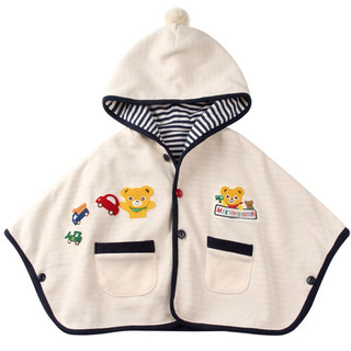 Exported to Japan baby girl cloak spring and autumn children's cloak pure cotton windproof shawl warm coat boy cloak
