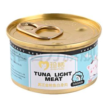 Zhentian imported tuna white meat canned cat food