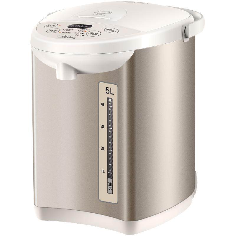 美的电热水瓶不锈钢电热水壶保温一体全自动智能恒温大容量电水壶