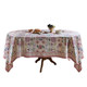 Crayon style French pastoral atmosphere tablecloth