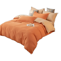 Muji winter brushed quilt cover single piece 100 pure cotton thickened quilt single 1 5 meter quilt cover winter