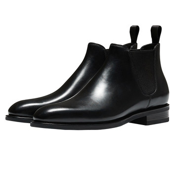 Truffaut goodyear chelsea boots for men genuine leather