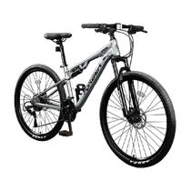 Permanent mountain bike double shock-absorbing soft tail mens off-road variable speed bicycle adult ladies youth racing