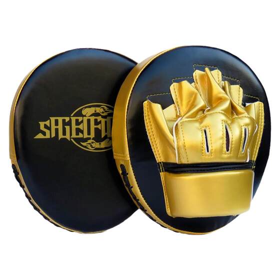 New Muay Thai air hand target boxing target Sanda boxing fighting Taekwondo curved small target boxing and leg target training equipment
