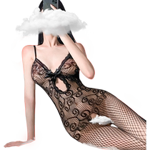 Admire sexy lingerie passionate flirting and temptation large size stockings set bed flirting open crotch sex products for women