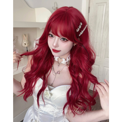 taobao agent Alicegarden high temperature silk bangs long curly hair