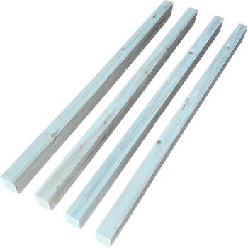 Fir strip solid wood square material log long strip flat flower frame floor keel column diy polished wooden strip bed cross beam