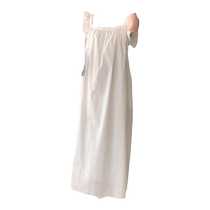 Maternity wear summer wear 2024 new temperament age-reducing sweet lace sleeveless square neck dress slimming loose long skirt