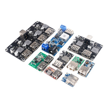 Dc-dc car mobile phone fast charging step-down module