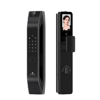 Deschmann smart door lock face cat eye large screen password lock fingerprint lock dasheng q5fpro (new performance version)