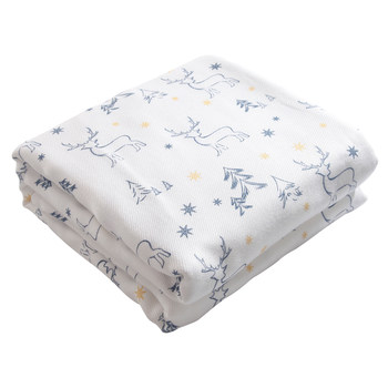 Bamboo fiber towel quilt summer towel blanket pure cotton summer cool quilt thin cover blanket gauze lunch break single baby child