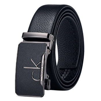 Genuine men's genuine leather first layer cowhide gift belt high-end