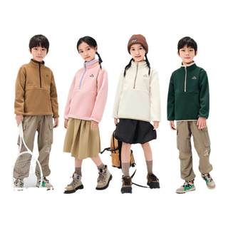 Pelliot children's fleece warm windproof jacket for women