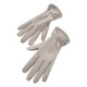 Women's autumn and winter cold-proof gloves with velvet and thickening