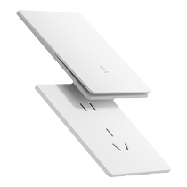 International electrician type 86 one-on double-control switch socket 1-position single-on wall power supply 1-on light double-connected household panel