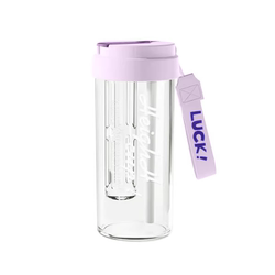 Summer Water Cup for Girls, High-Looking Water Cup with Straw, Special Cup for Students Going to School, Portable Tea and Water Separation Cup for Outings