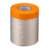 Car spray paint and paper masking film with sticky masking tape, home decoration paint spray cover, furniture stickers, wardrobe, sofa bed protection, thickened disposable dust-proof film, plastic film for dust cover