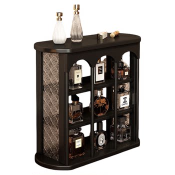 Desktop cosmetics storage rack