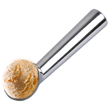Durable and thickened self-melting ice cream scooper