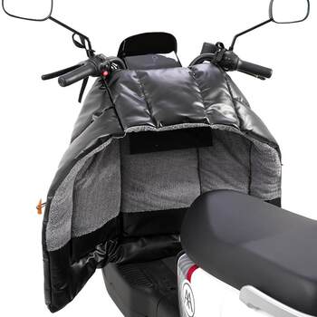 Winter windshield split type plus fleece to keep warm